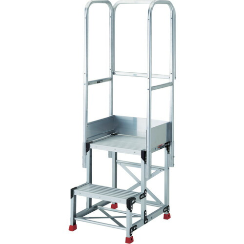 【ふるさと納税】！！天場三方手すり 2段本体 TSF 257TE1 工具屋のプロ 2段本体 踏台 踏み台