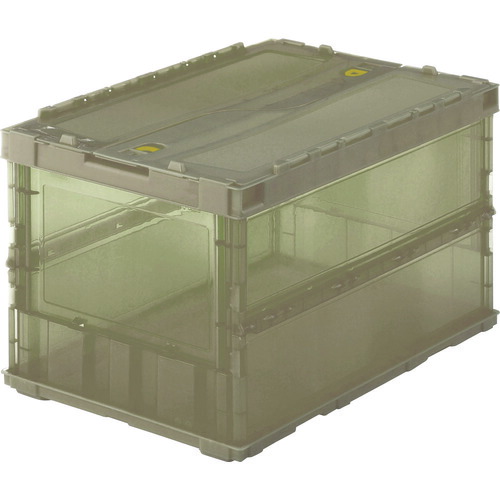 楽天市場】TRUSCO(トラスコ) 薄型折りたたみコンテナスケル 50L