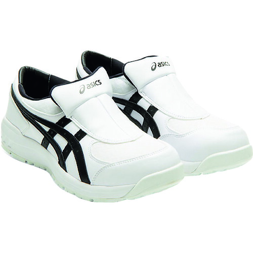 【6/5はP3倍】ASICS(アシックス) ウィンジョブ CP211 SLIPーОN 白いこと×黒いこと 26.5コマーシャル 1273A031.100-26.5 ASICS アシックス 安全性のある靴 ウィンジョブ  やり方靴 JSAA標準尺度 安全性のあるスニーカー セーフティシューズ  やり方用シューズ やり方 一こま 保護すること 靴 WINJOB