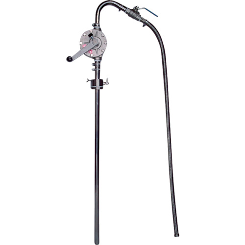 【別途送料】アクアシステム 溶剤・薬品用手廻しドラムポンプ (オールステンレス) HRD-25SUSHM|工具屋のプロ 店