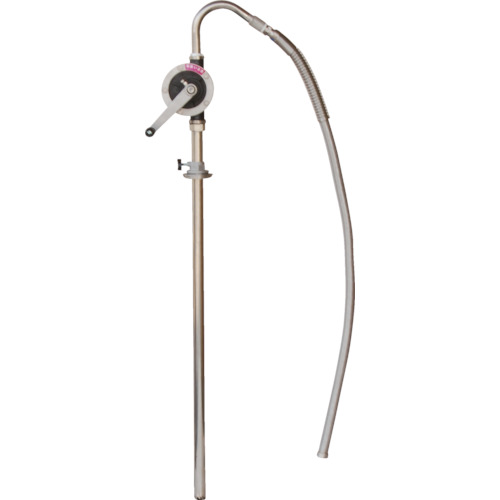 【別途送料】アクアシステム 溶剤・薬品用手廻しドラムポンプ (ステンレス・樹脂) HRP-25-3H|工具屋のプロ 店