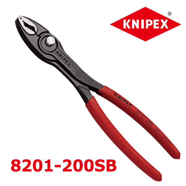 楽天市場】KNIPEX(クニペックス) スリップジョイントプライヤー ツイングリップ 8202-200SB : 工具屋のプロ 楽天市場店