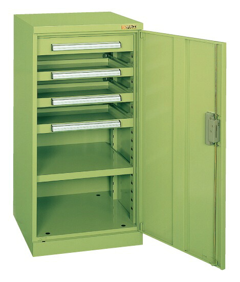 【直送】サカエ(SAKAE) ミニ工具室 502X516X1000 グリーン K-81N|工具屋のプロ 店
