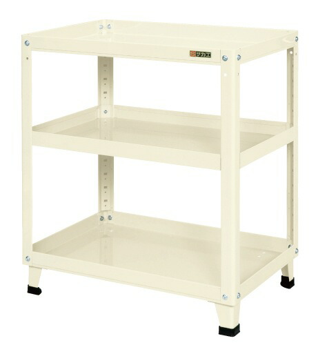 交換無料 直送 代引不可 サカエ Sakae スーパーワゴン 3段 固定 750x500x0 アイボリー Kn 0i 楽天市場 Www Lexusoman Com