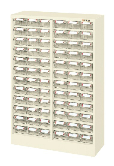 【直送】サカエ(SAKAE) ピックケース L-4:72個 600X223X880 L4-72W 部品収納ケース 小物整理 仕切り収納 600×223×880 収納数72個|工具屋のプロ 店
