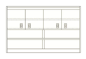 【直送】サカエ(SAKAE) 窪溜まりはたご屋(架台) PN-2HMCKW オフィス収納-キャビネット・シェルフ