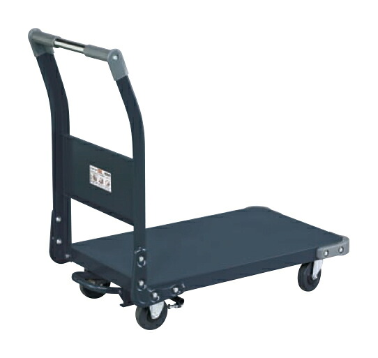 【直送】サカエ(SAKAE) 特製四輪車(固定ハンドルタイプ・フットブレーキ付) TAN-11BRD|工具屋のプロ 店
