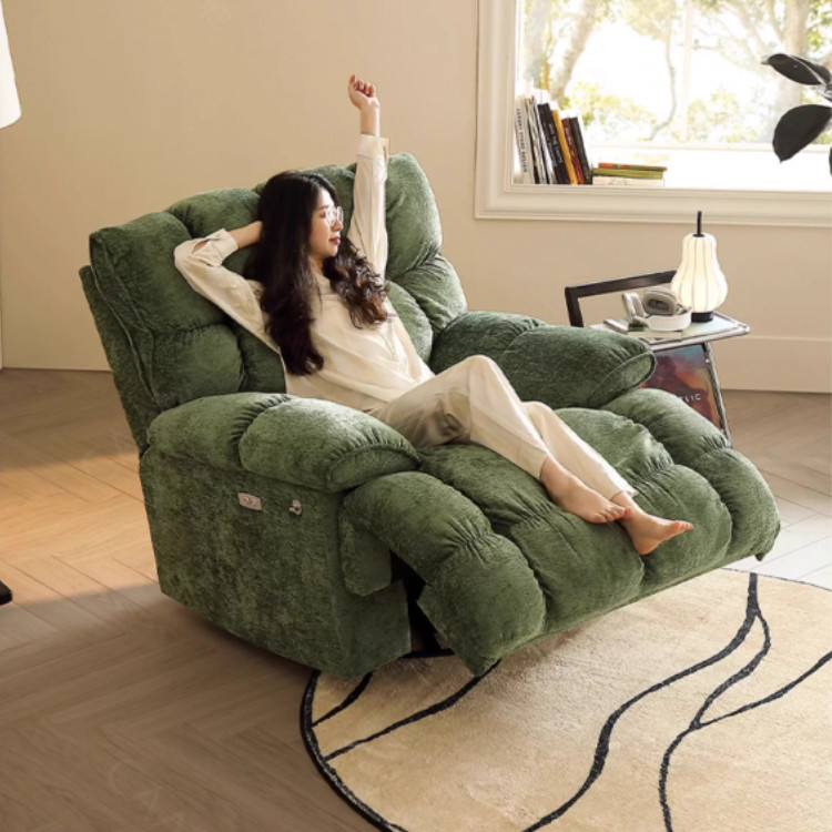 楽天市場】電動リクライニングチェア 電動リクライニングソファ 一人用