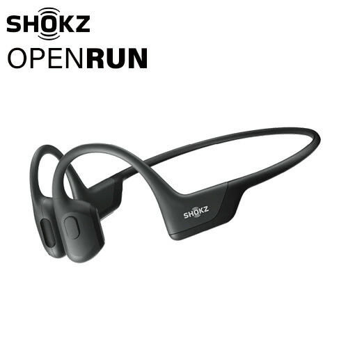 ＼限定クーポン配布中／ SHOKZ OpenRun SKZ-EP-000003 ワイヤレス骨伝導イヤホン ブラック ランニング