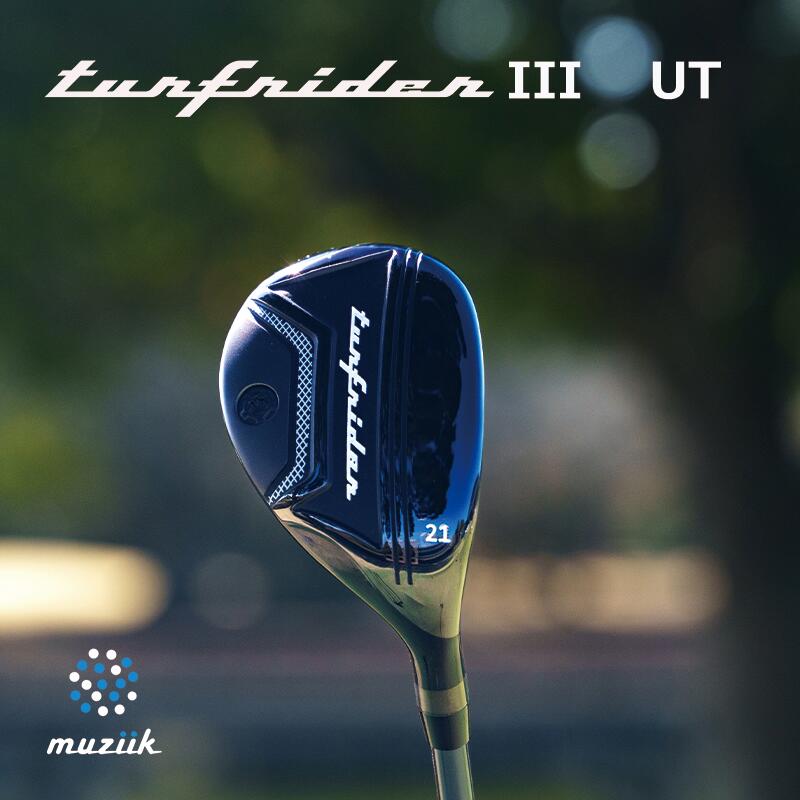 Muziik ムジーク ターフライダー3 Turfrider III ありがた味 UT 野球クラブ ゴルフ  高甚だしい 455 マレージングフェイス