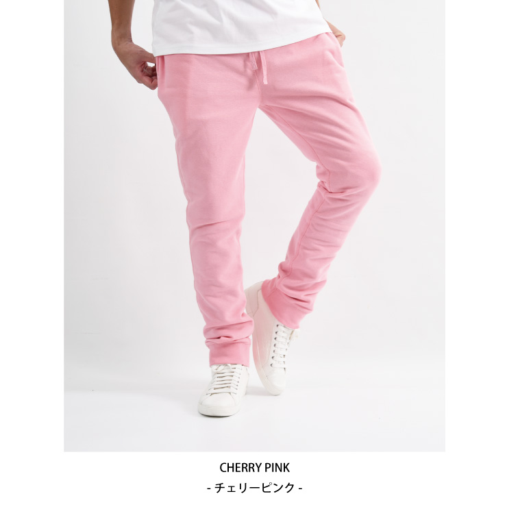 mens pink track pants