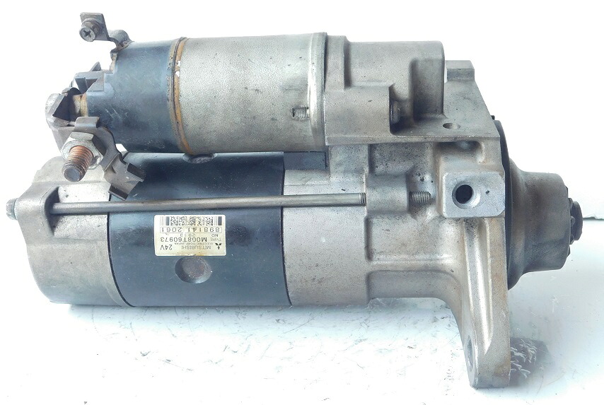 【中古】●スターター/セルモーター●三菱製　いすゞフォワード用　M008T60973/8-98141-206-1【中古品［程度B］・コア返却不要】｜MVリパーツ社　店