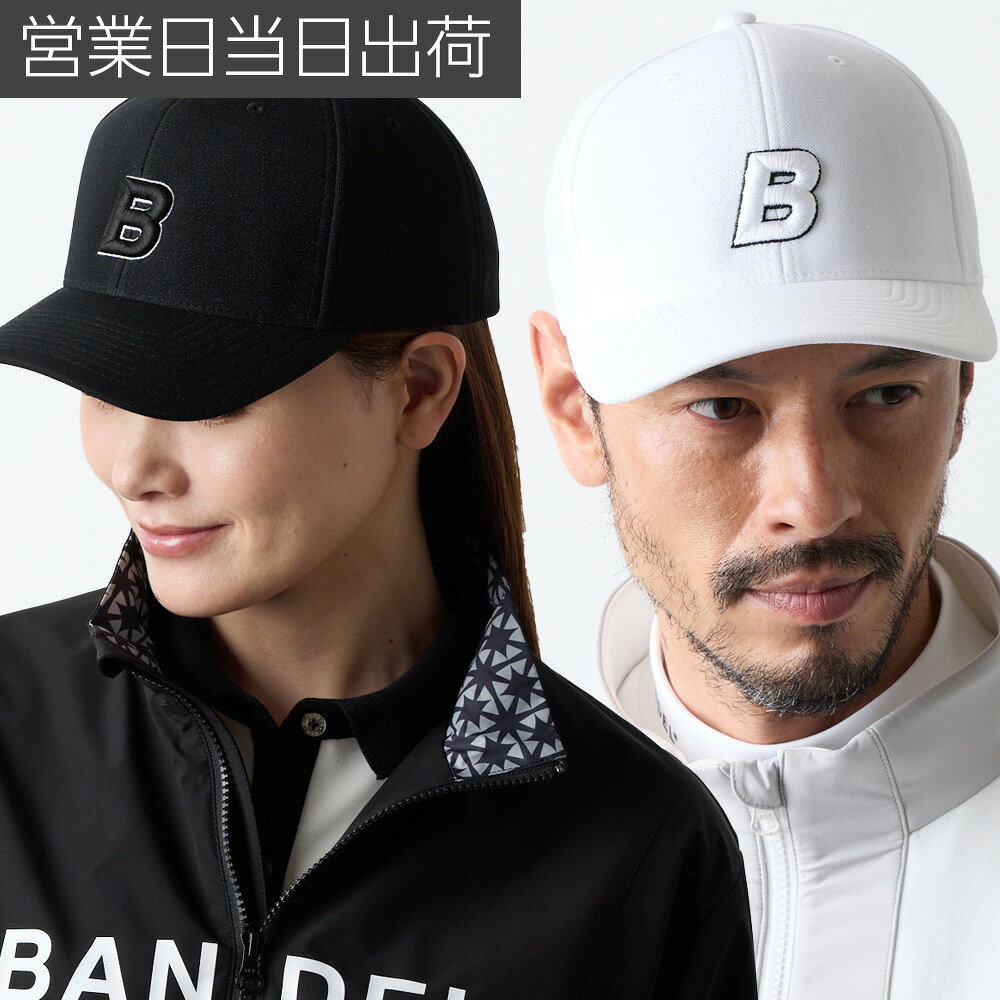 BANDEL バンデル ゴルフ キャップ BORDERING B DRY MESH CAP WHITEONE ONE ホワイトデー 7,920円