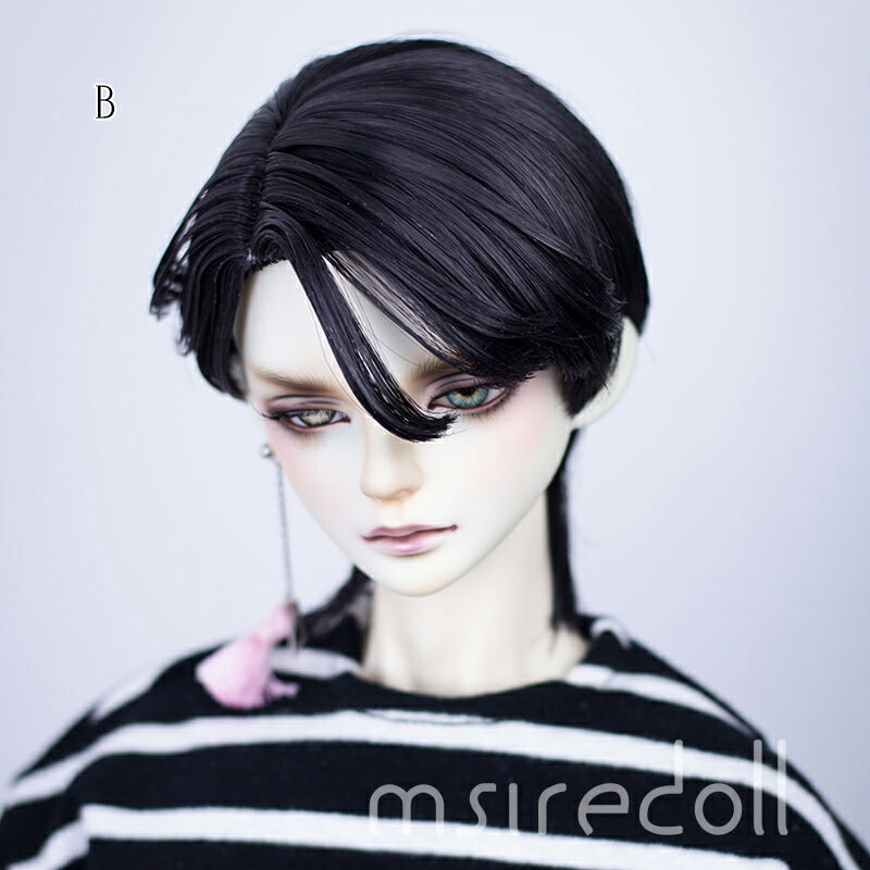 全9色 ドール ウィッグ 短髪 ショート 髪 1 3 SD BJD 男の子 ショート