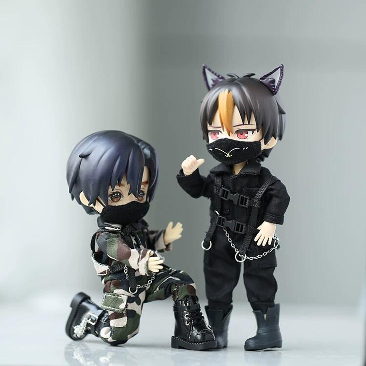 11サイズ用 探偵服セット 衣装 オビツ ピコドー ねんどろいどどーる 新品 ねんどろいどどーる オビツ11 ピコドー9 服 シャツ 着せ替え