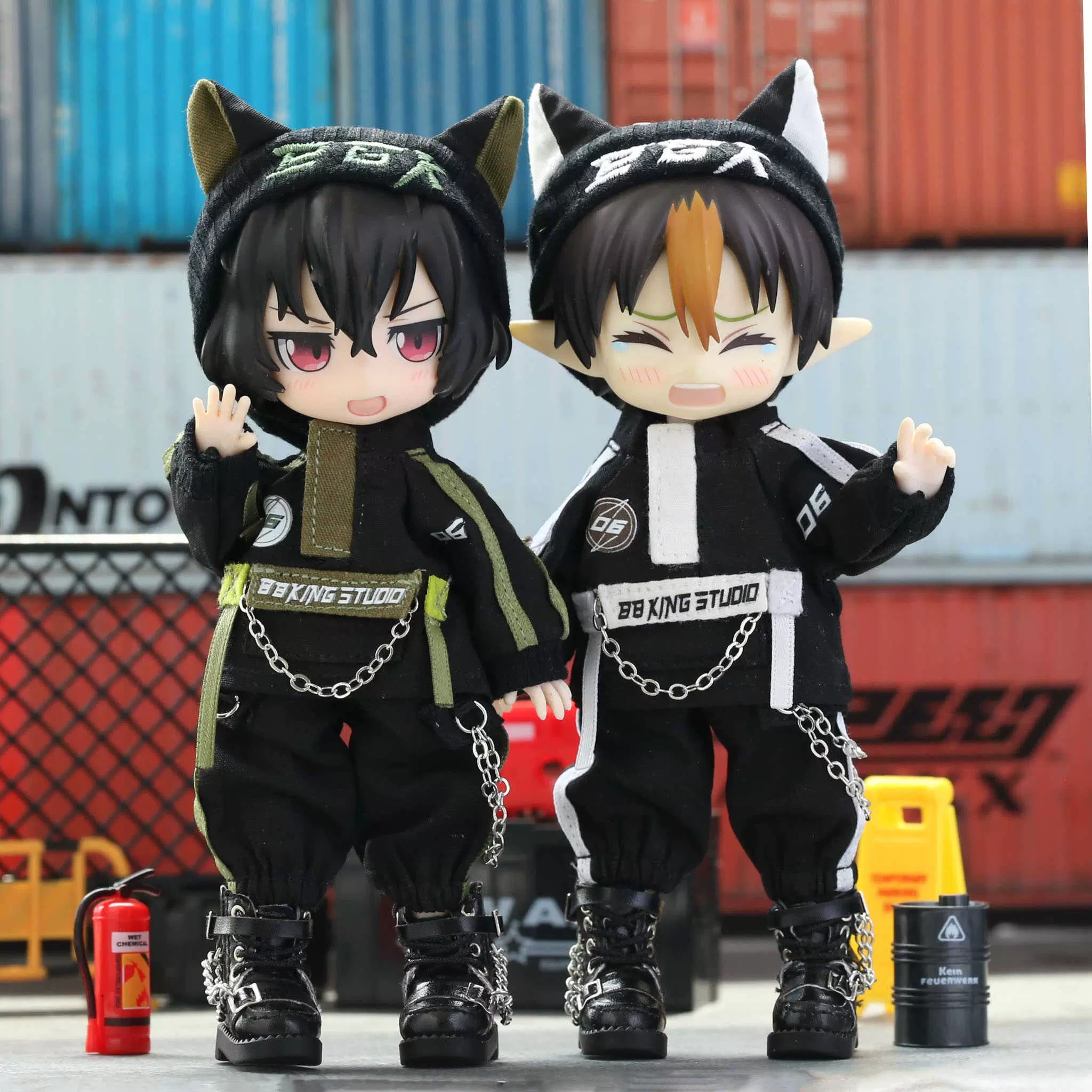 楽天市場】オビツ11 ドール 人形 服 メカニカル クール スーツ 4点