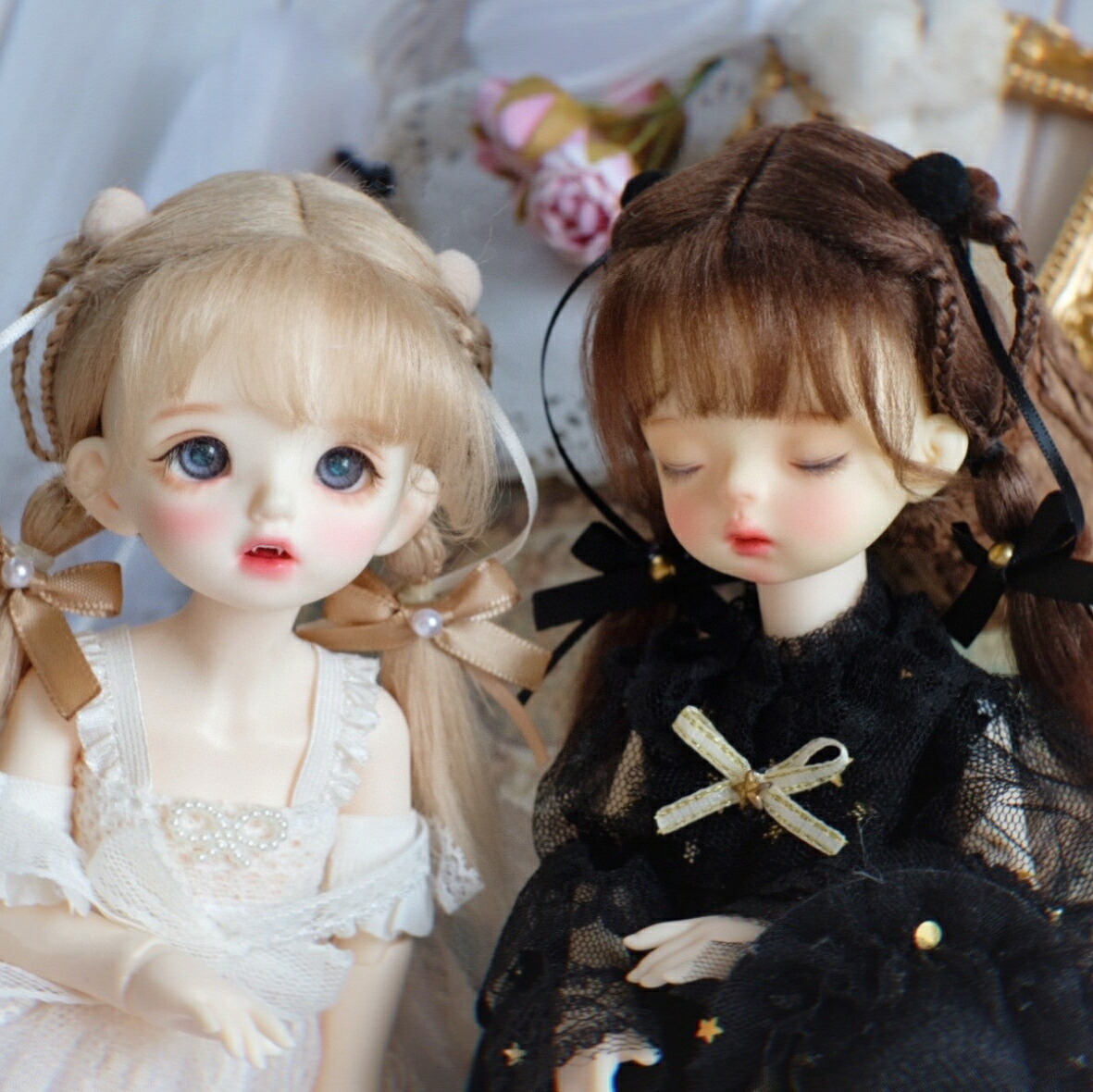 楽天市場】球体関節人形 BJD ウィッグ かつら 1/4 1/6 1/8 オビツ11