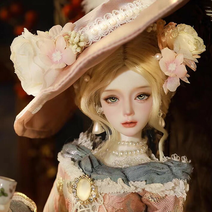 ドール本体 球体関節人形 女の子 フルセット Ariana ヨーロピアン 本体 服 ウィッグ BJD 1/4 ドール 洋服セット ハンドメイド ボディ 洋服 球体 関節 人形 ドール服 カスタムドール BJDドール 1/4スケール 40～45cm ハンドメイドドール 手作りプレゼント ギフト 関節可動