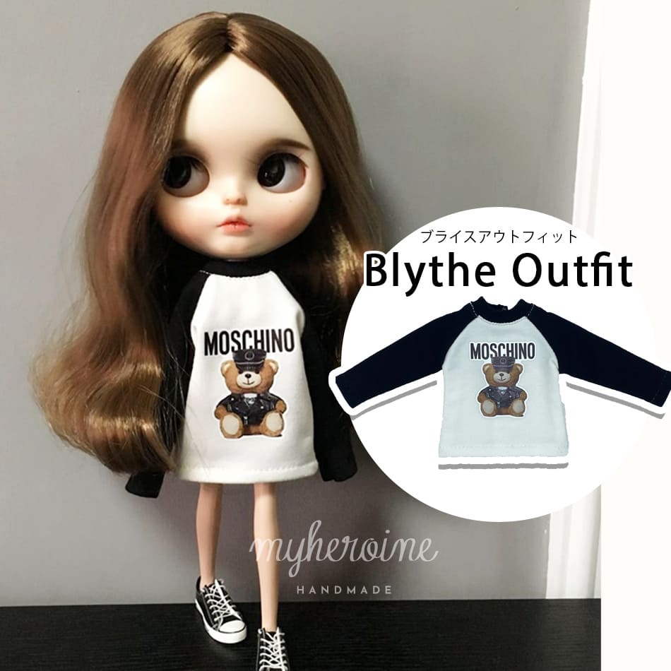 楽天市場 ブライス 服 Yシャツ Blythe 人形 服 ドールパーツ トップス 通販 洋服 球体関節人形 ドール 衣装 ドール通販 アウトフィット サイズ 女の子 カジュアル ブライス人形 カスタムドール 服 My Heroine