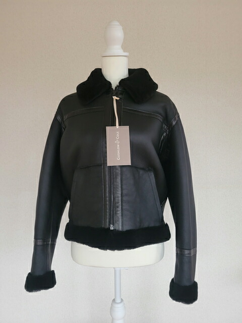 GUSHLOW＆COLE(ガシュロー＆コール)BLACK/ブラック【2025AW】【イギリス製】【インポート】レディースムートンコート リバーシブル アウター 高級感 秋冬新作 お洒落アイテム