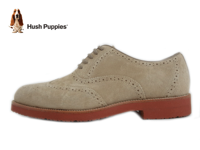 HushPuppies（ハッシュパピー）M-121T HORN ホーン【父の日セール】【メンズ】メンズカジュアルシューズ コンフォート 大塚製靴 天然皮革 豚革 軽量 セメント製法 ウィングチップ 3E 正規代理店｜My　shoes