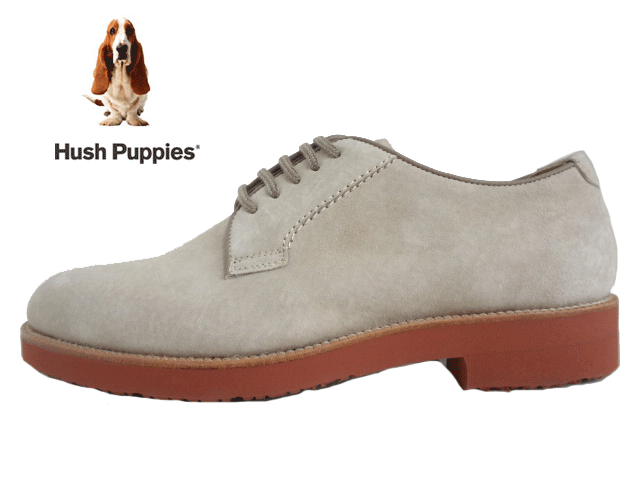 Hush Puppies(ハッシュパピー)M-120T クラシックトウプ/CLASSIC TAUPE 【メンズ】 カジュアルシューズ/レースアップ/プレーントゥ 【定番デザイン】 コンフォートシューズ 【アメリカントラッド】 幅広3E 【セメント製法】 撥水加工 本革 紳士靴｜My　shoes