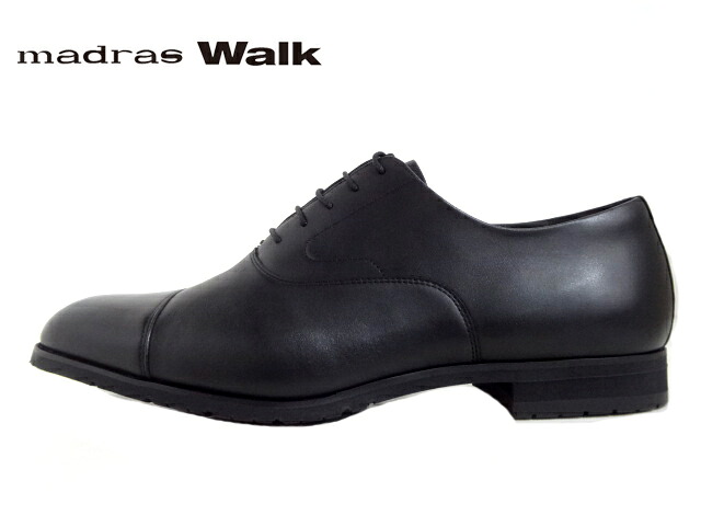madras Walk(マドラスウォーク)MWK9640S BLACK/ブラック【ビジネス】【キングサイズ】【ゴアテックス】サラウンド フットウェア 内羽根ストレートチップドレスシューズ メンズビジネスシューズ