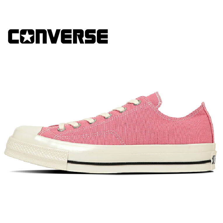 CONVERSE ALL STAR SQUARETOE OX(コンバースオールスター 真四角トゥー OX)1SE656 PINK/サクラ色【2025SS】【新型】ユニセックスコンバース ローカットスニーカー スペアシューレース付き添い人 新青写真 レディース メンズ