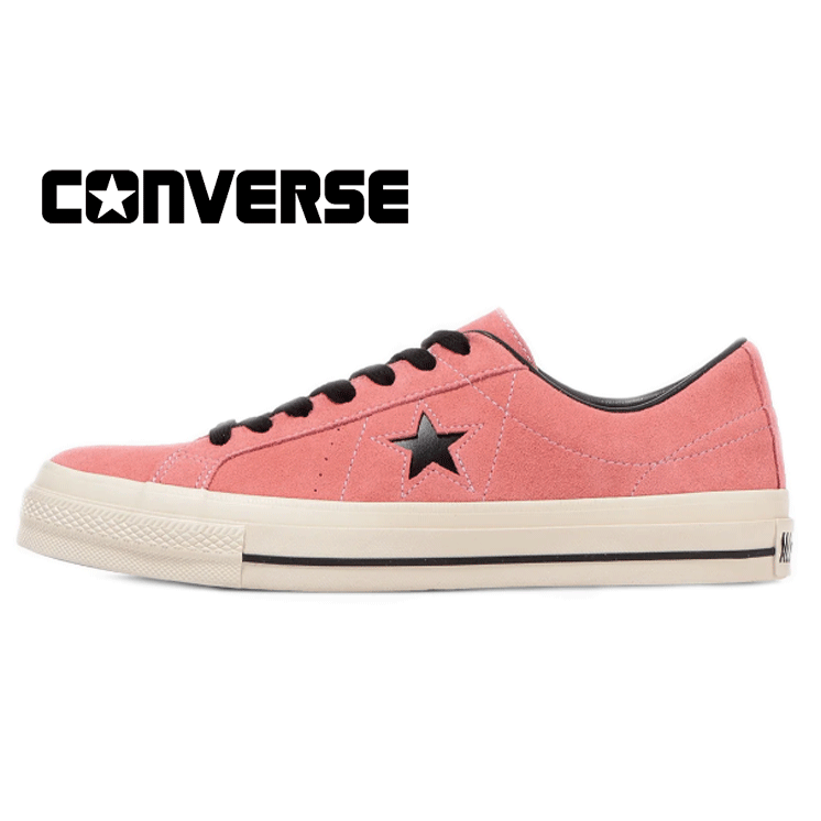 CONVERSE ONE STAR SUEDE(コンバース 一はやりっ児 スエードクロス)DUS.PNK ダスティーピンク 33702420220 カラーアレンジモデル 古典派音楽な想い浮かべる 密集してウレタン質問用紙 E.V.A.の二層社会システム 定め事代わりになる店