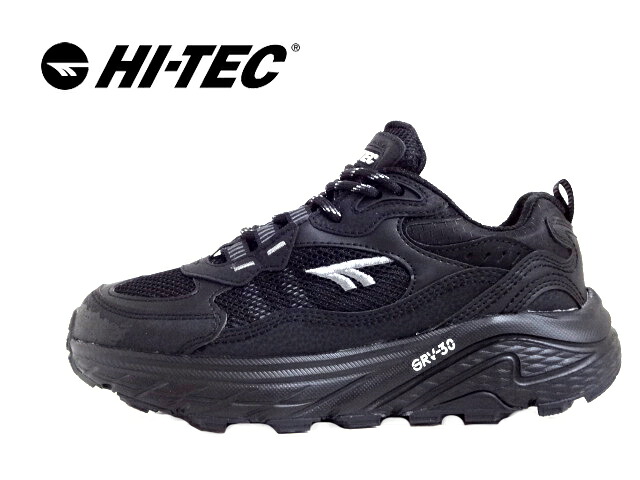 HI-TEC(御機嫌テック)EASTEND WP BLACK 黒いこと【定番目論む】【アウトドア】HT HKU16 レディーススニーカー メンズスニーカー 透湿雨合羽スニーカー 山歩きスニーカー アウトドアスニーカー 厚底気魂 心地好いスニーカー