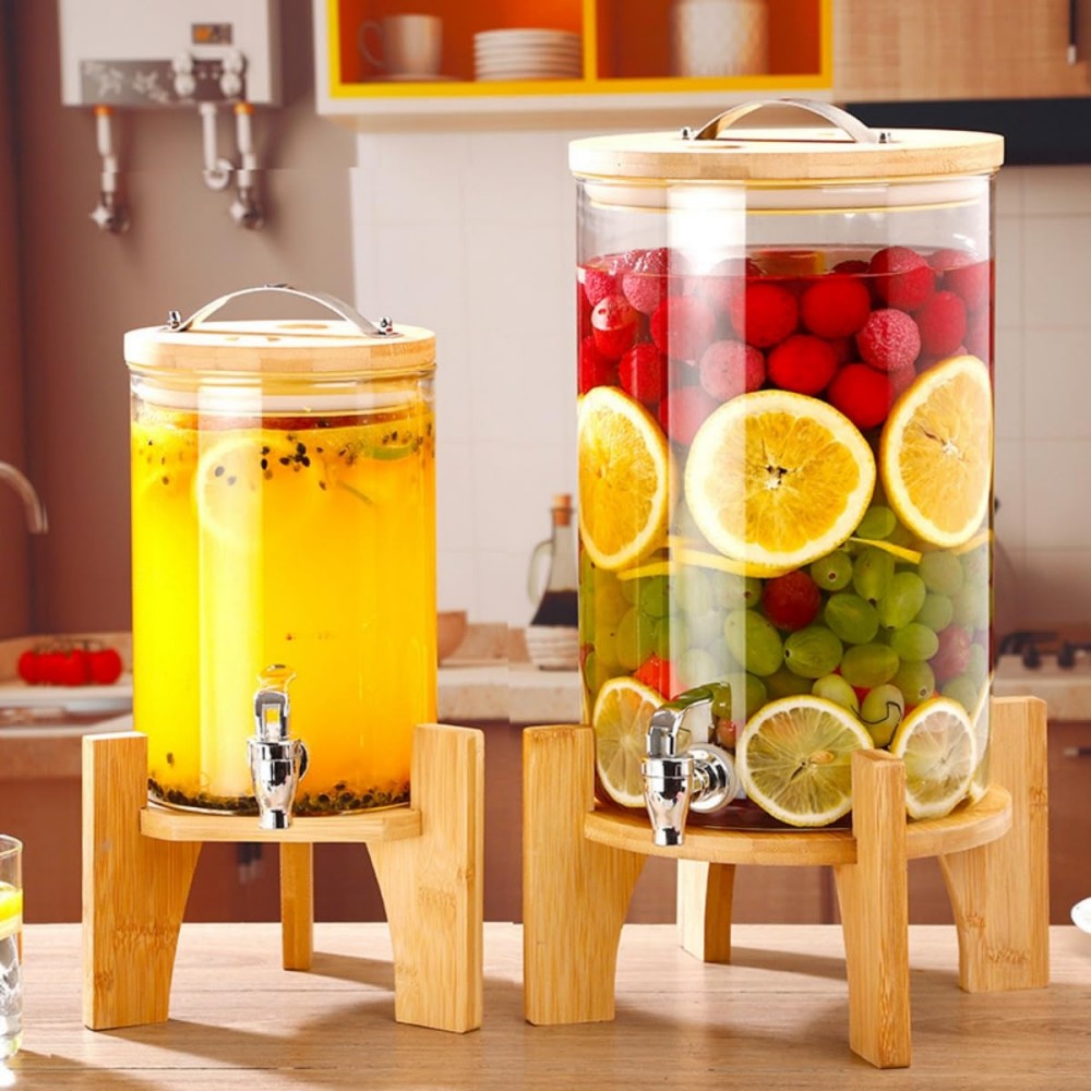 楽天市場】ドリンクサーバー ガラス ドリンクディスペンサー 大容量