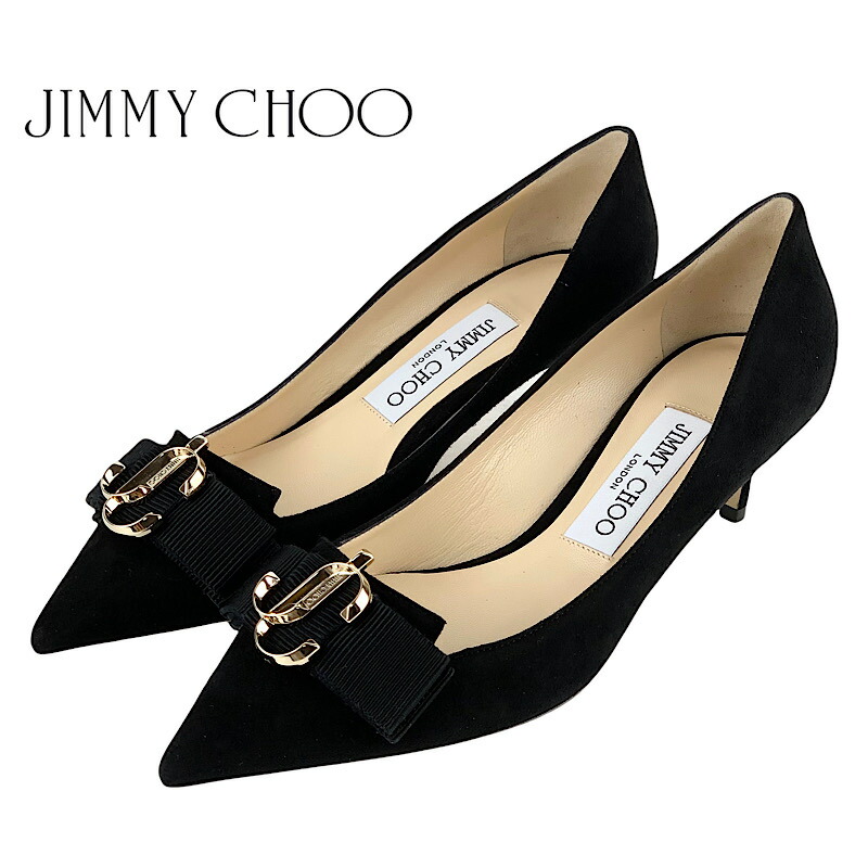 SALE／37%OFF】 ジミーチュウ Jimmy Choo パンプス スエード JCロゴ