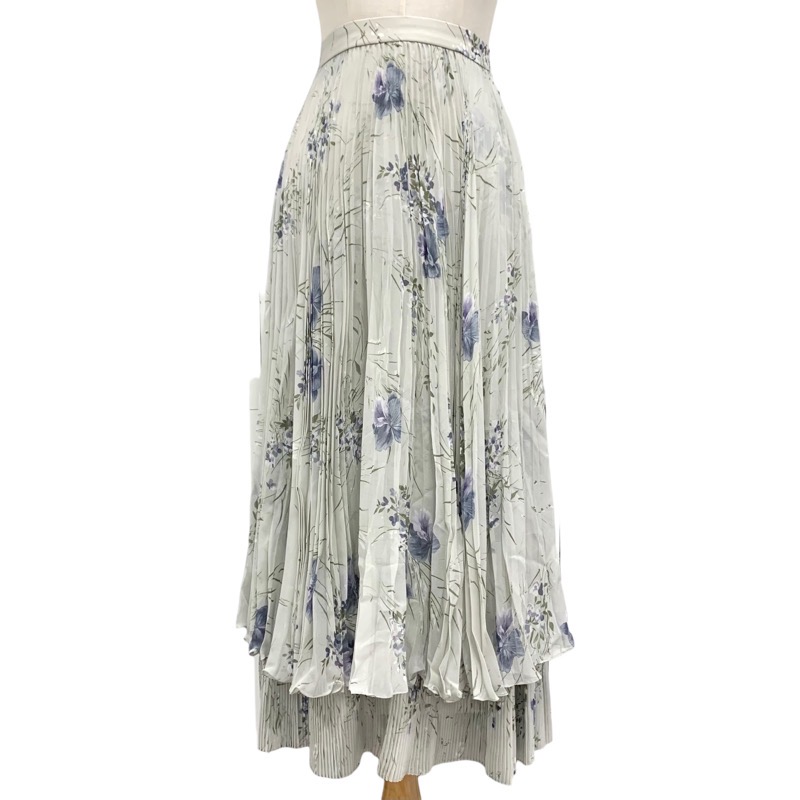 CELINE | TRIOMPHE PLEATED SILK SKIRT シルクスカート Céline pleated silk twill skirt - The AP Archive