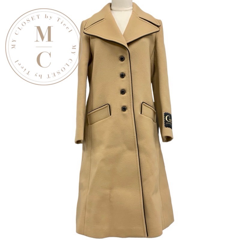 楽天市場】グッチ【GUCCI】ウールコート 36シングルブレスト