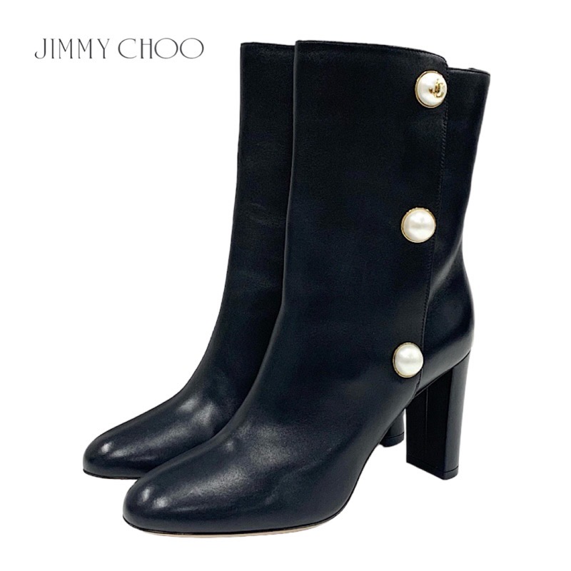 定価109200円♡シープレザー♡23cm♡ジミーチュウ ブランドロゴ ブーツ 楽天市場】イタリア製 スエード ブーツ Jimmy Choo ショート