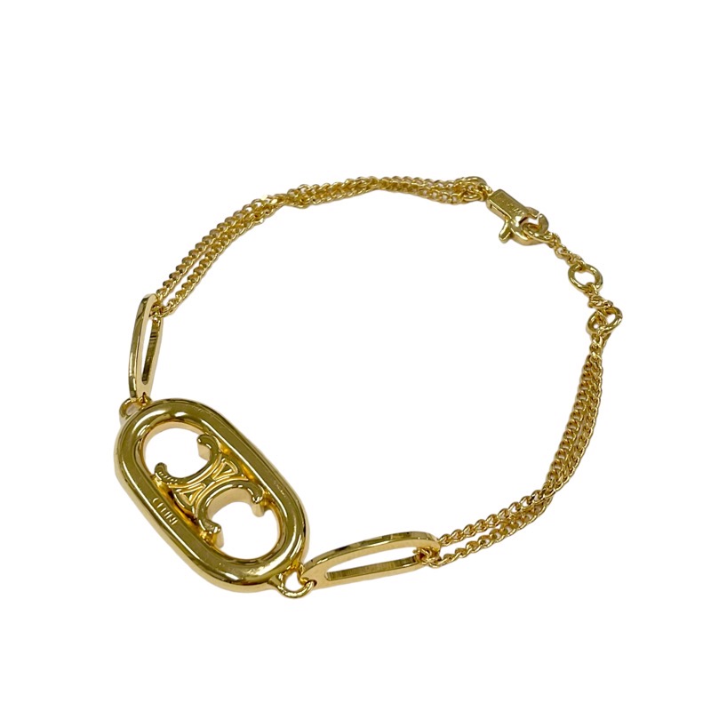 楽天市場】セリーヌ CELINE パール ブレスレット ロゴ 460PZ