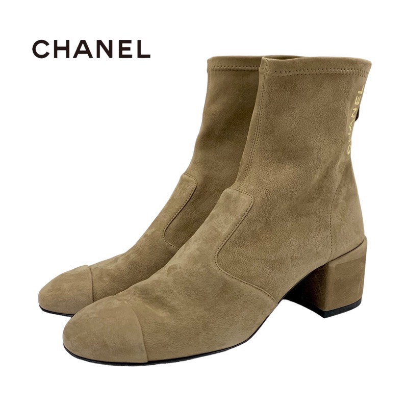楽天市場】シャネル CHANEL ブーツ ショートブーツ 靴 シューズ ターン