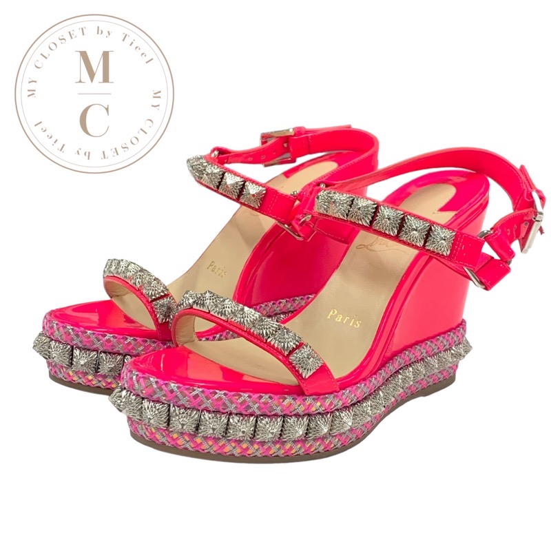 チョコ様  専用!!  クリスチャンルブタン☆ウェッジソール☆ チョコ様 専用!! クリスチャンルブタン☆ウェッジソール