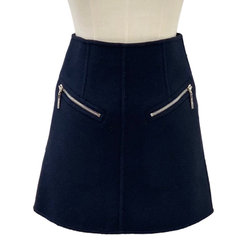 楽天市場】セリーヌ CELINE ボトムス ポリエステル ネイビー