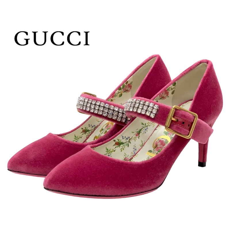 楽天市場】【新品未使用品】【靴】GUCCI グッチ GGブルームス パンプス