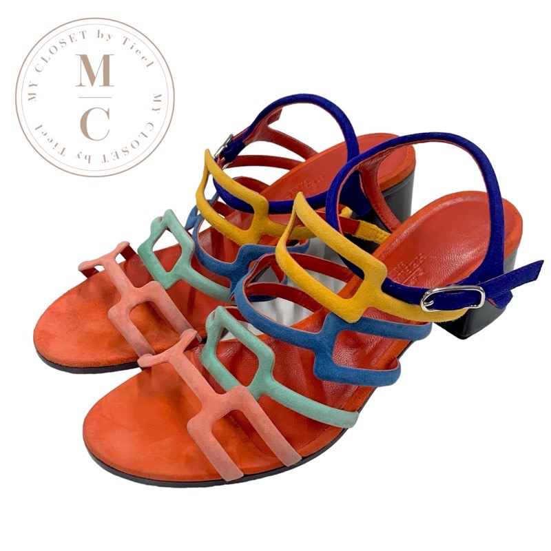 HERMES サンダル HERMES(エルメス) シプレサンダルFR211114Z FR211114Z ブラック