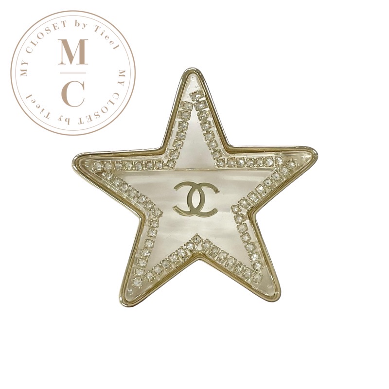 楽天市場】シャネル CHANEL ブローチ コサージュ ゴールド