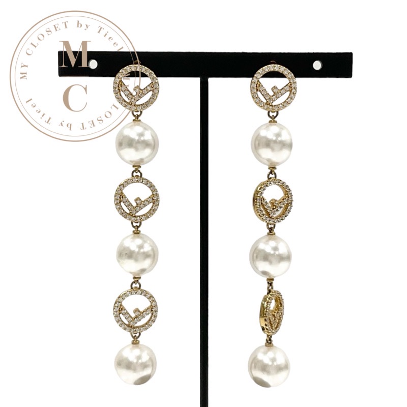 楽天市場】フェンディ ピアス イヤリング FENDI 8AH085 A44G F1D6T