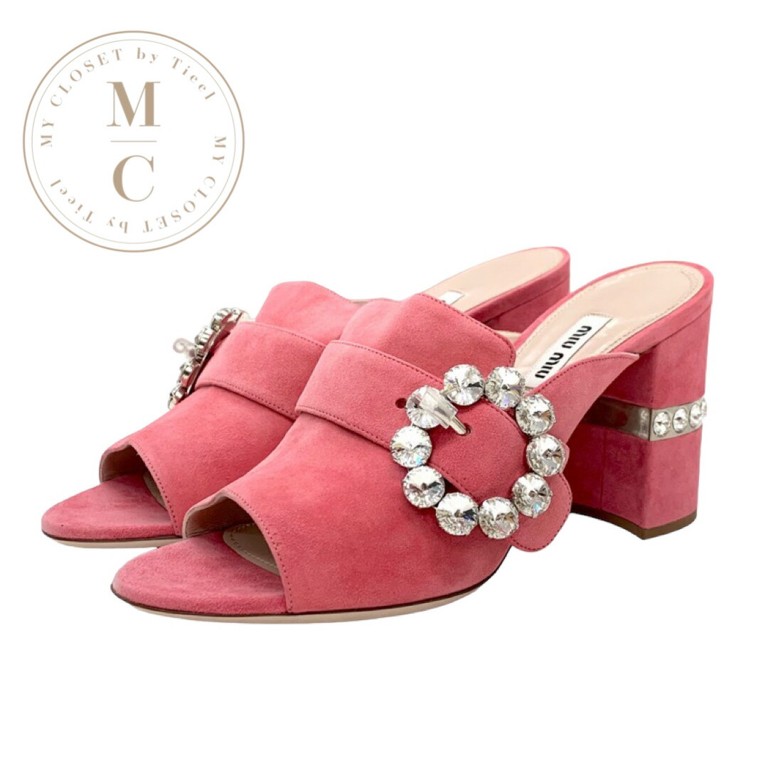 ミュウミュウ サンダル 楽天市場】【3%オフクーポン配布中】 MIUMIU ミュウミュウ