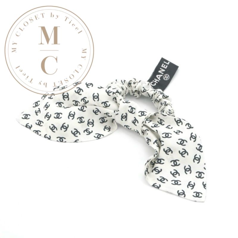 楽天市場】シャネル CHANEL ヘアアクセサリー ホワイト ブラック ココ