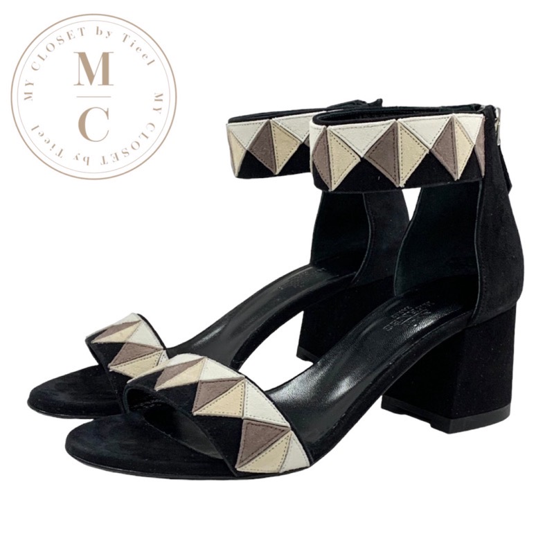 しぃーちゃん　HERMES ジェーヌダンクル　サンダル 36 HERMES - 美品 エルメス エジェリ シェーヌダンクル サンダル フラット