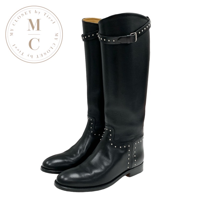 極美品 エルメス　HERMES ブーツ　ジャンピング　ショート39 ブラック 楽天市場】HERMES エルメス 【美品】042138ZG ジャンピング ブーツ