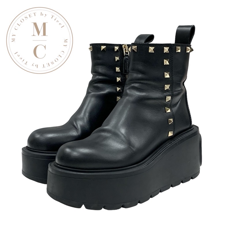 楽天市場】VALENTINO ヴァレンティノ ブーツ シューズ ロック