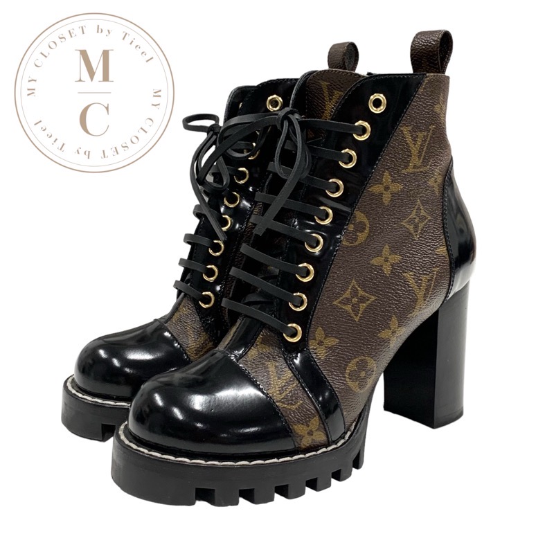 ACO　LOUIS VUITTON ブラウンブーツ BR0134 ACO LOUIS VUITTON ブラウンブーツ BR0134 LOUIS VUITTON