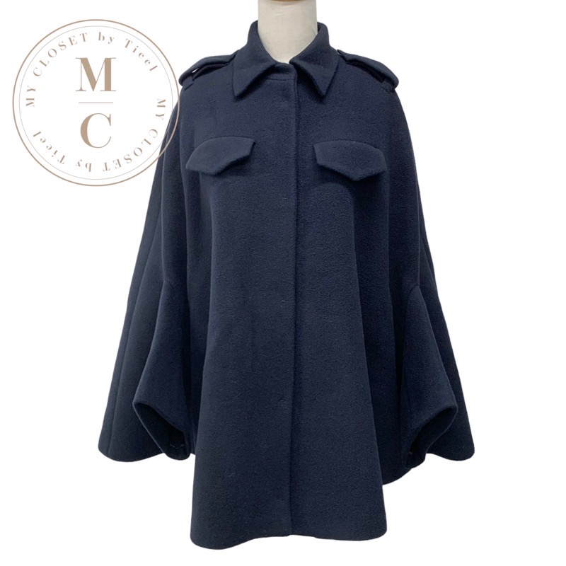 楽天市場】プラダ PRADA アウター ネイビー シングルブレスト キャバン